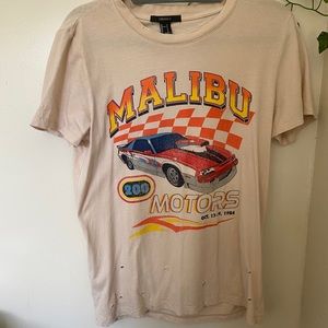Vintage car graphic tee